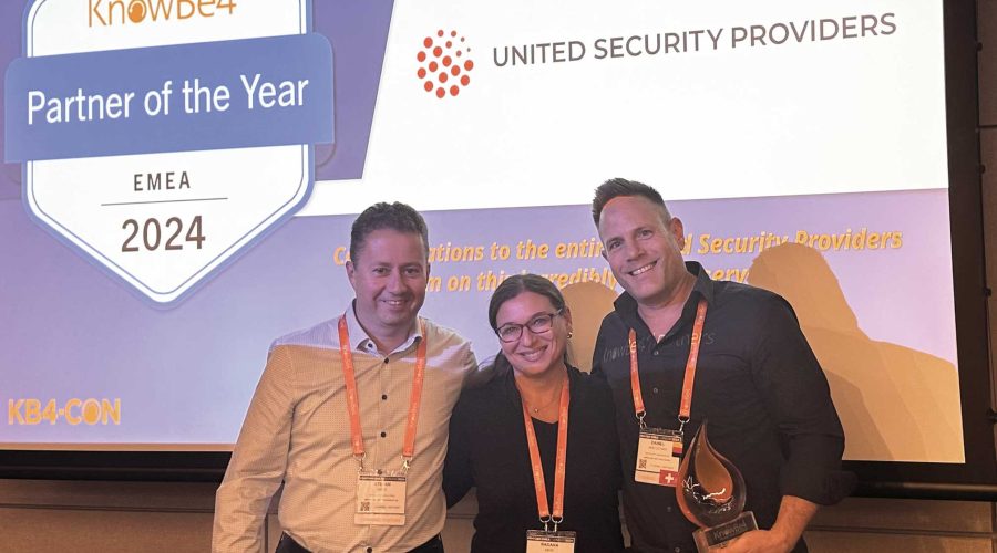 United Security Providers als KnowBe4-Partner des Jahres 2024 in EMEA ausgezeichnet 